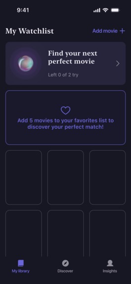 AI Movie Tracker & Finder (Cinema Therapy Coming Soon) – screenshot 7