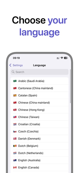 Tekst: Audio To Text Converter – screenshot 4