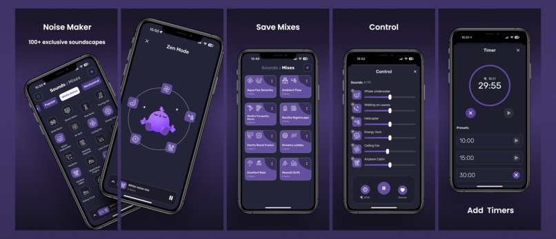 Noise Maker: Bedtime fan sound – screenshot 1