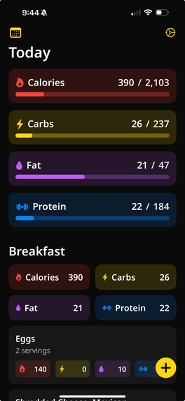Fuel: Food & Nutrition Tracker – screenshot 5