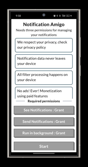 Notification Amigo – screenshot 4