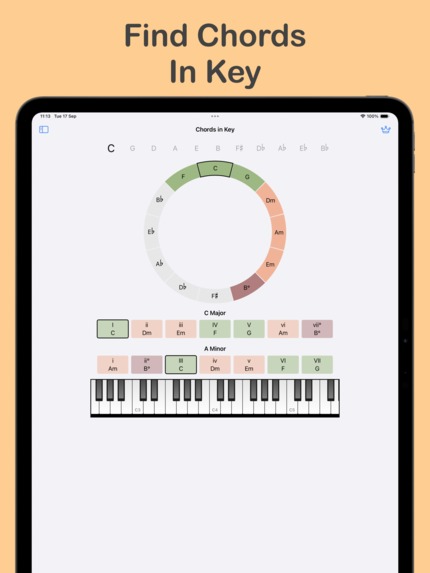 Circle of Fifths App for iOS – screenshot 10