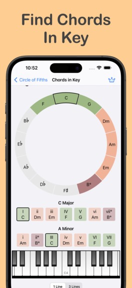 Circle of Fifths App for iOS – screenshot 8