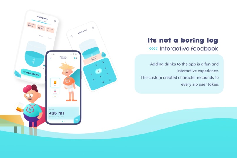 Hydration Hero - Water Tracker Tomagotchi Style – screenshot 3