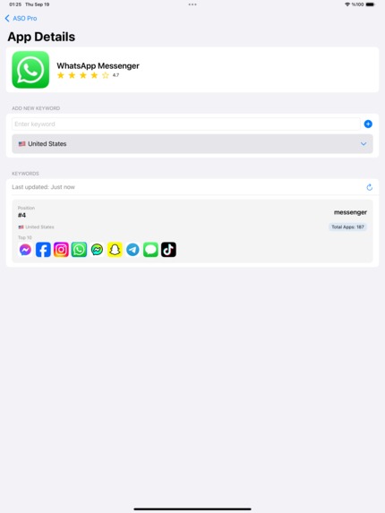 ASO Pro: Keyword Tracking – screenshot 4