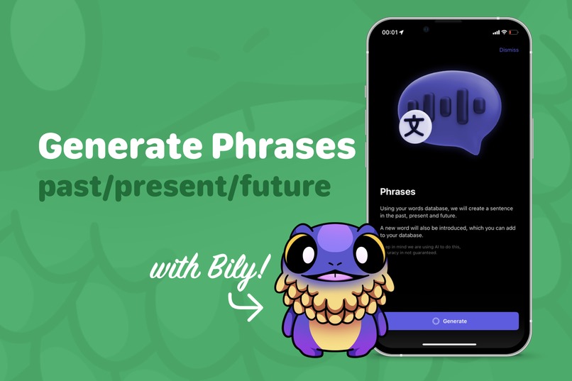 Bily, language learning dragon – screenshot 2