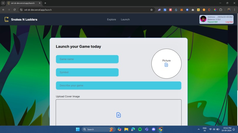 SNL(Onchain Snakes N Ladders) – screenshot 2