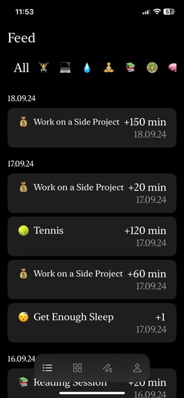 One Step - The Productivity App – screenshot 1
