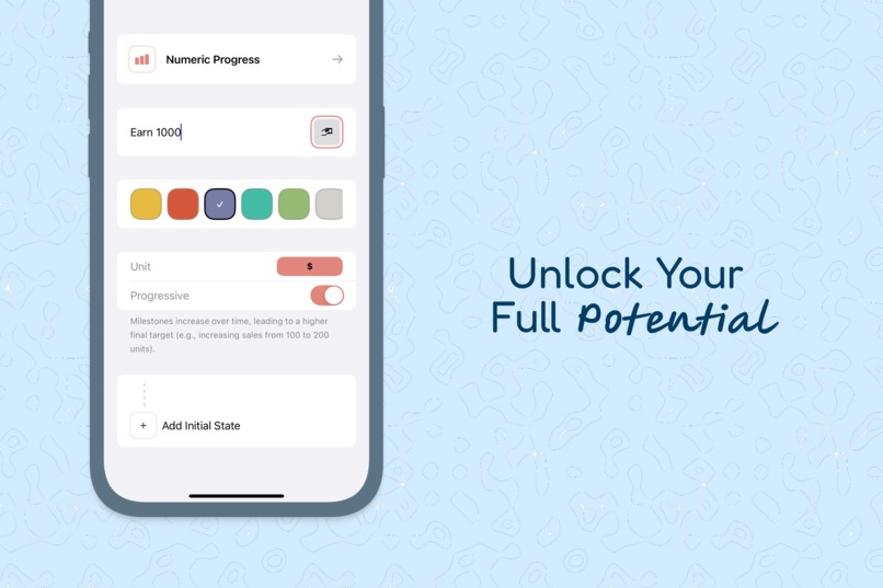 Goal Tracker: Milestone – screenshot 1