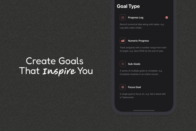 Goal Tracker: Milestone – screenshot 2