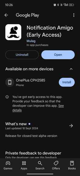 Notification Amigo – screenshot 11