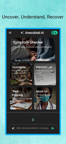 Anecdotal AI – screenshot 1