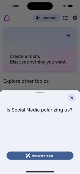 Apol: Debate smarter with AI – screenshot 2