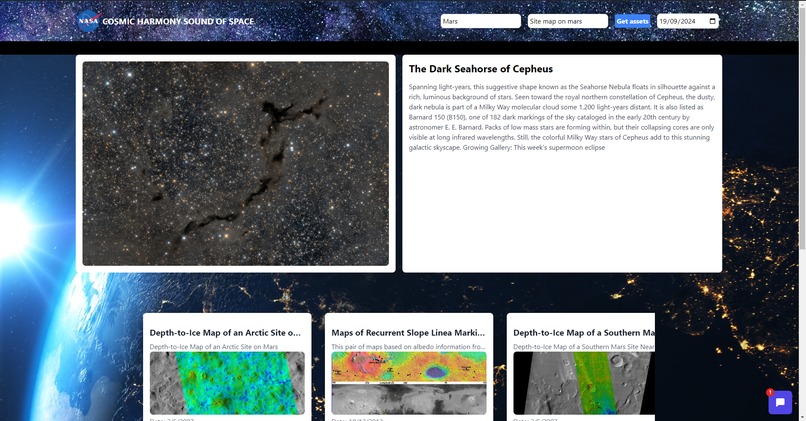 Cosmic Harmony: The Sound of Space – screenshot 1