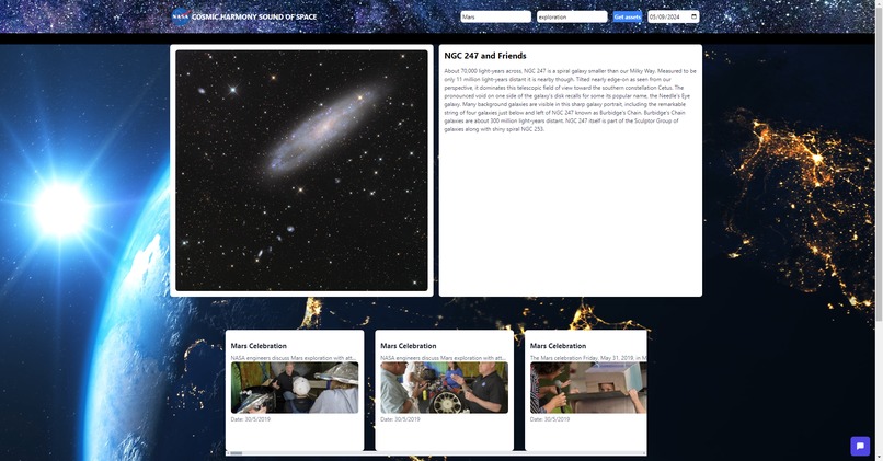 Cosmic Harmony: The Sound of Space – screenshot 3
