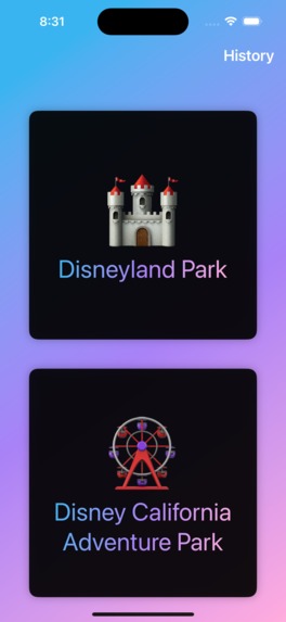 LaneScout for Disneyland – screenshot 1