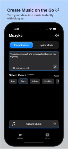 Muzyka – screenshot 1