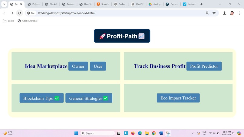 Profit-Path – screenshot 1