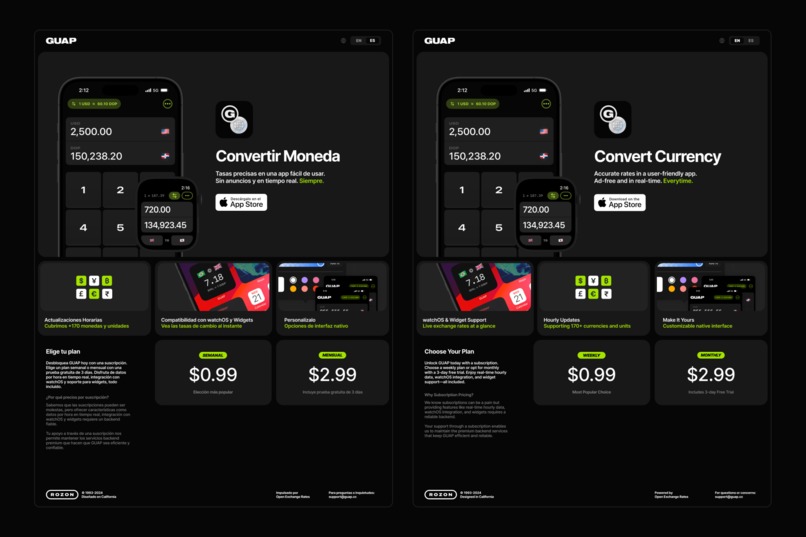 Guap: WatchOS Currency Converter – screenshot 7
