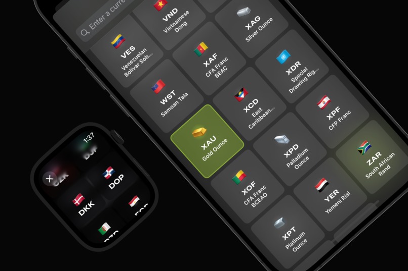 Guap: WatchOS Currency Converter – screenshot 4