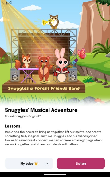 Sound Snuggles – screenshot 2