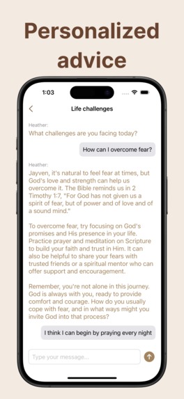 Heather - Bible Chat – screenshot 3