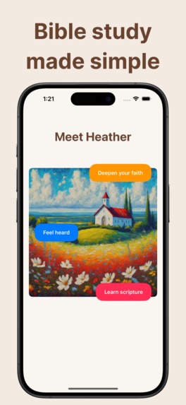 Heather - Bible Chat – screenshot 1