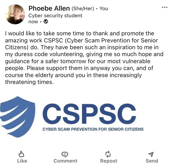 Duress Code volunteering  – screenshot 1