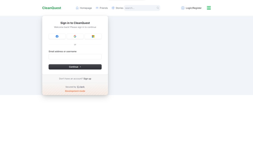 CleanQuest – screenshot 1