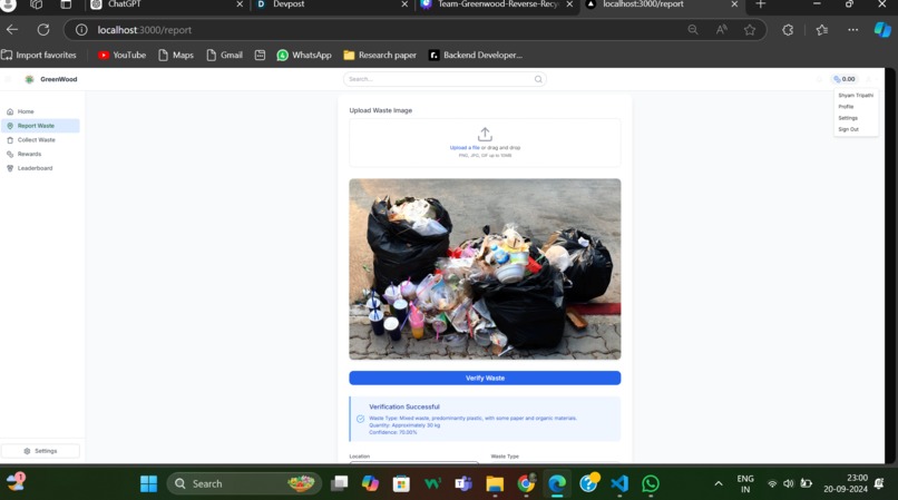 GreenWood Waste Mangement – screenshot 1