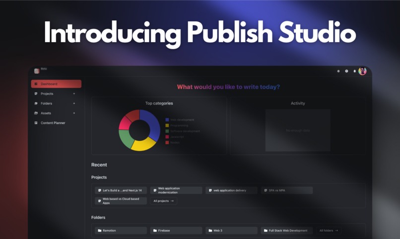 Publish Studio – screenshot 1