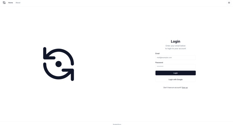 StudentSync – screenshot 1
