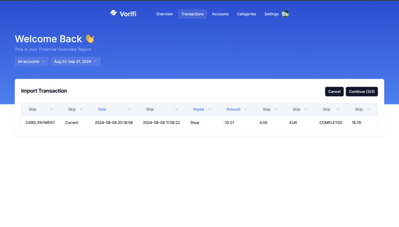 Vorifi – screenshot 4