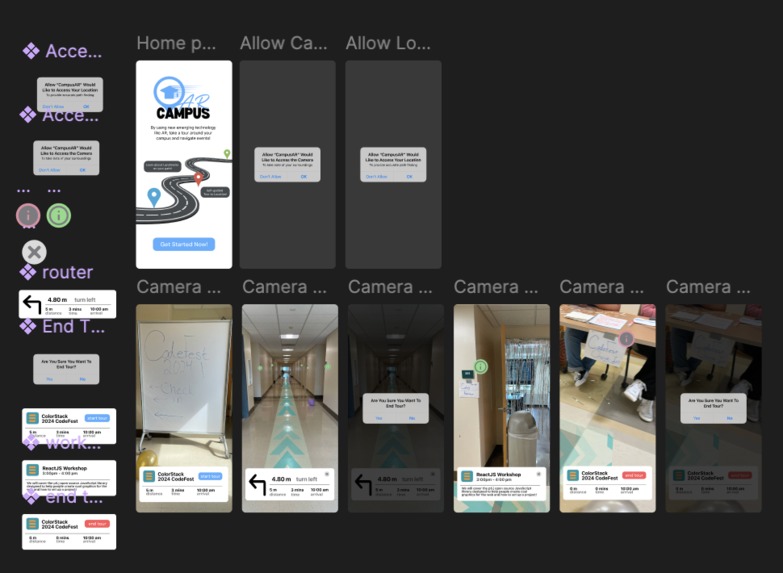 CampusAR – screenshot 2