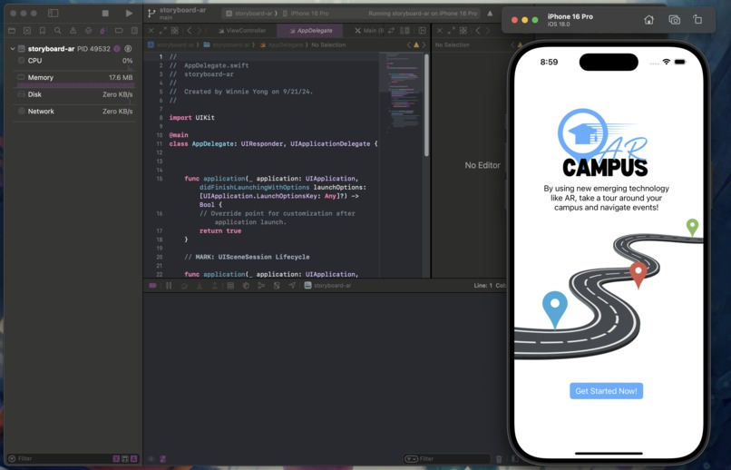 CampusAR – screenshot 3