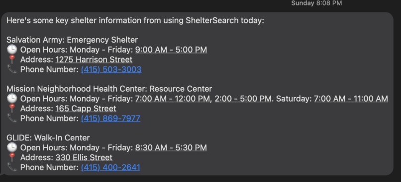 ShelterSearch – screenshot 4