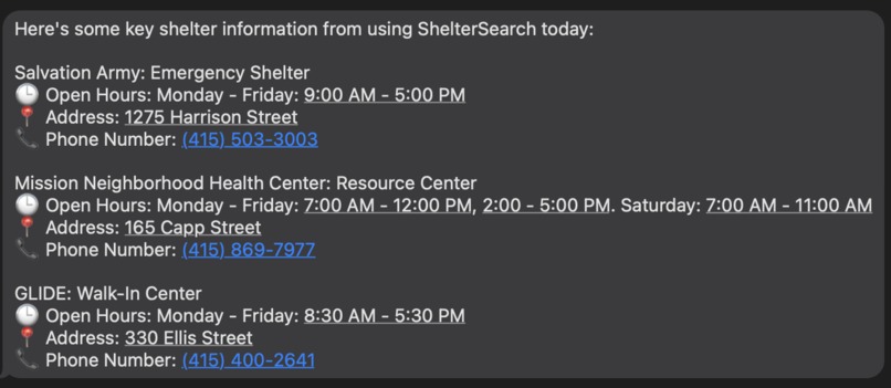 ShelterSearch – screenshot 5