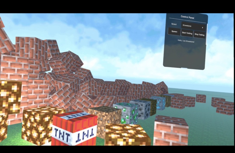 Minecraft VR – screenshot 1