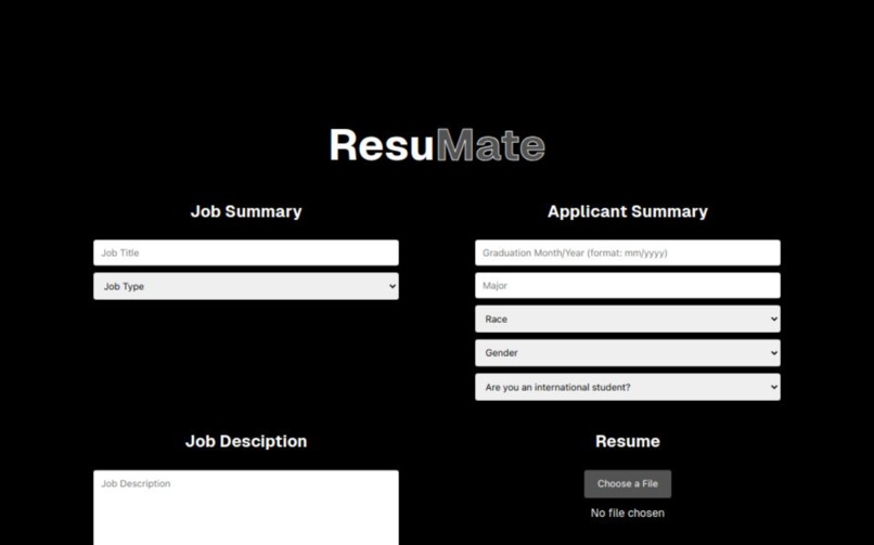 ResuMate – screenshot 2
