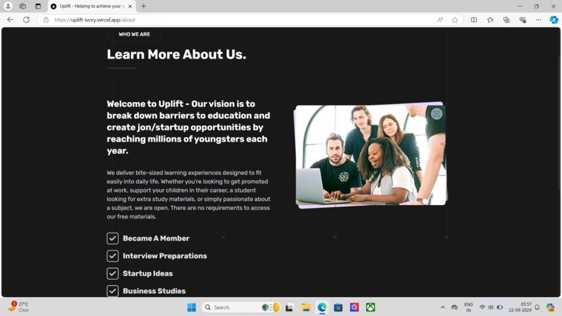 Uplift - Empowering Boston’s Black community  – screenshot 4