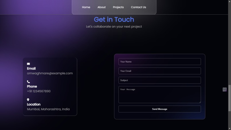 Modern Animated Portfolio – screenshot 4