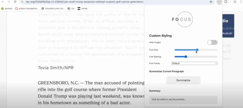 Focus – screenshot 5