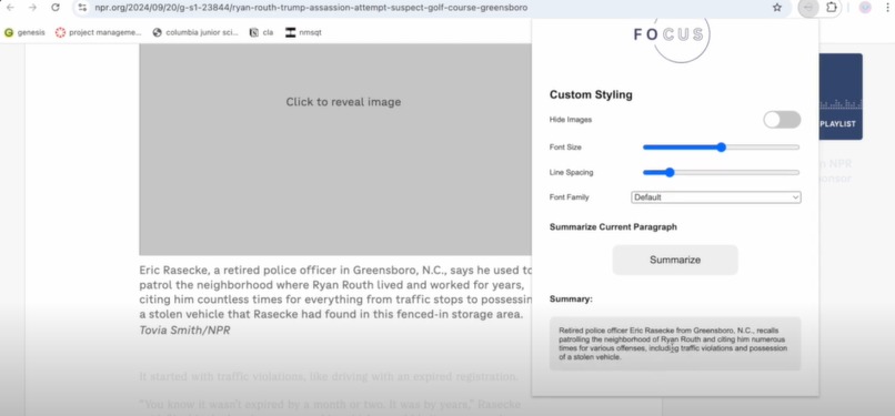 Focus – screenshot 4