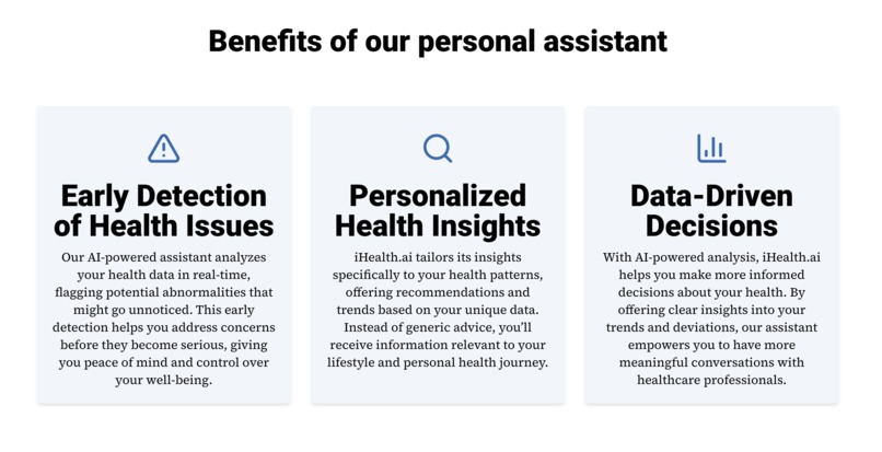 iHealth.ai – screenshot 2