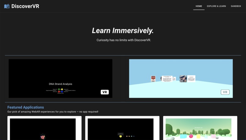 DiscoverVR – screenshot 1