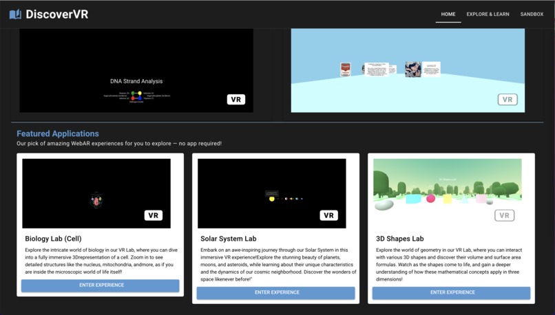 DiscoverVR – screenshot 2