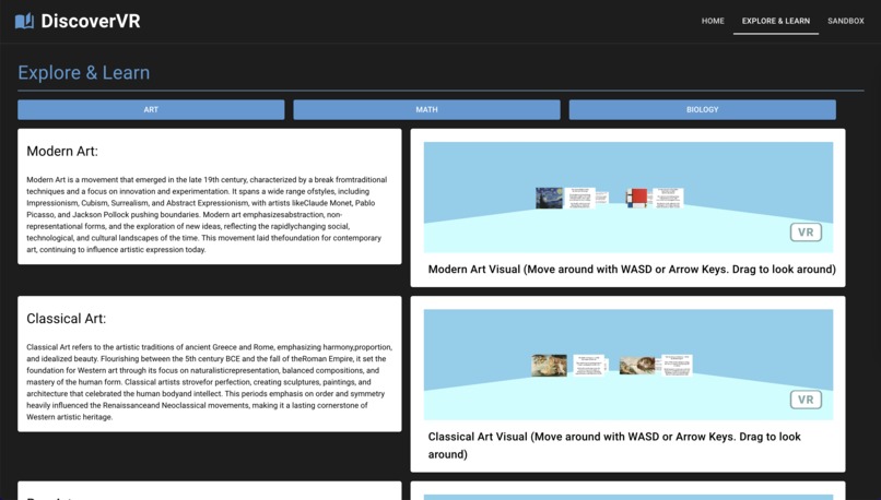 DiscoverVR – screenshot 4