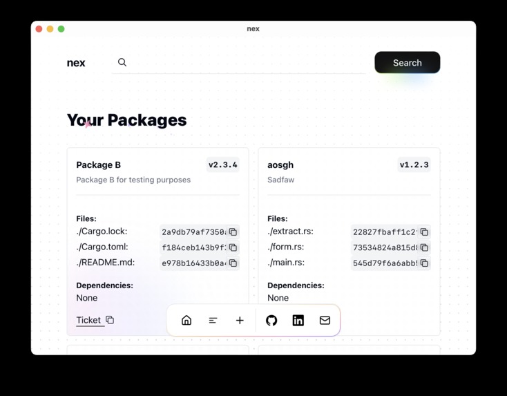 nex – screenshot 5