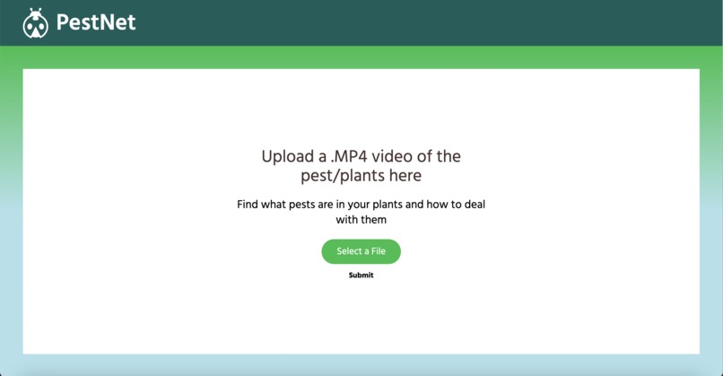 PestNet – screenshot 2