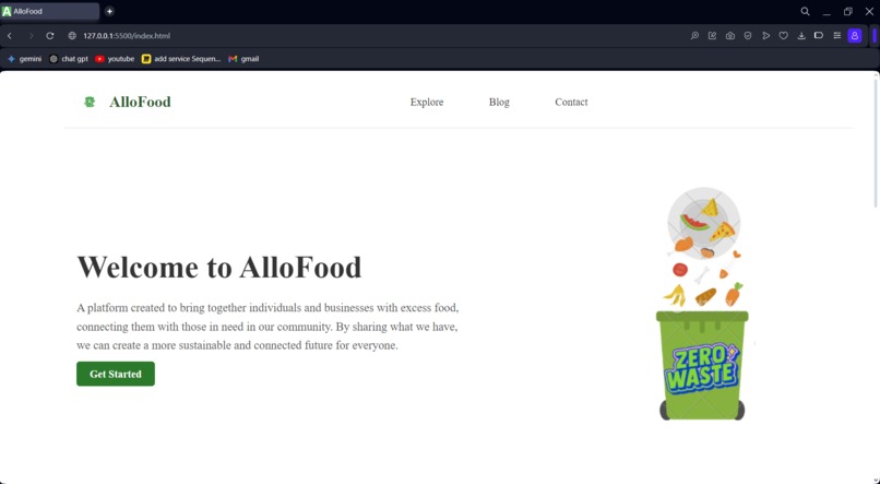AlloFood – screenshot 1